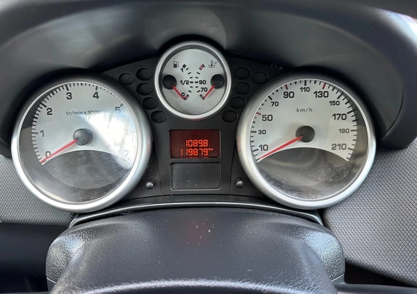 Peugeot 207 cena 14500 przebieg: 119879, rok produkcji 2009 z Olsztynek małe 191
